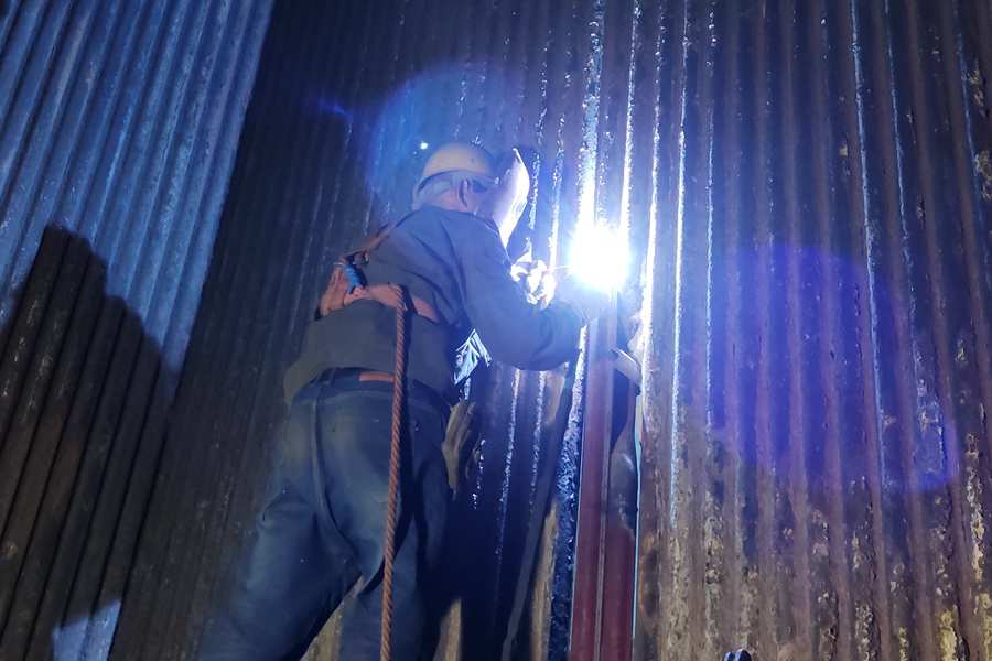 紧抓设备检修 备战今冬供暖——系列报道之热源分公司